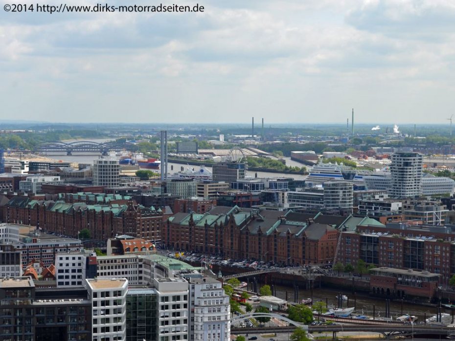 Ausblick vom Michel