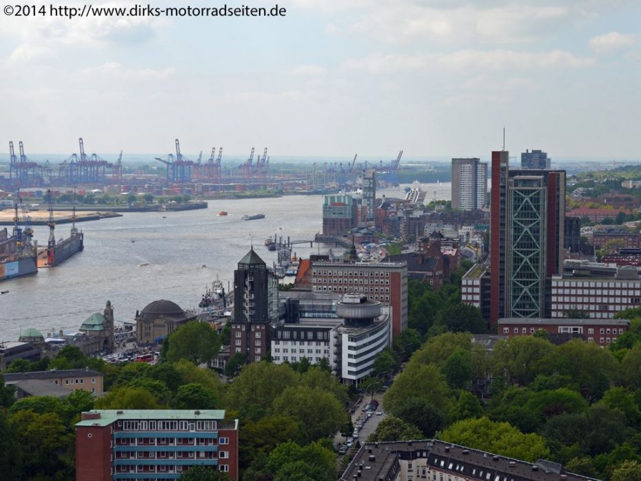 Ausblick vom Michel