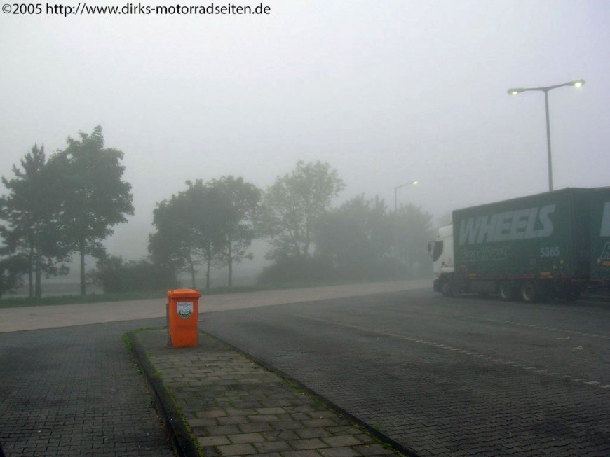 Nebel bei Frankfurt