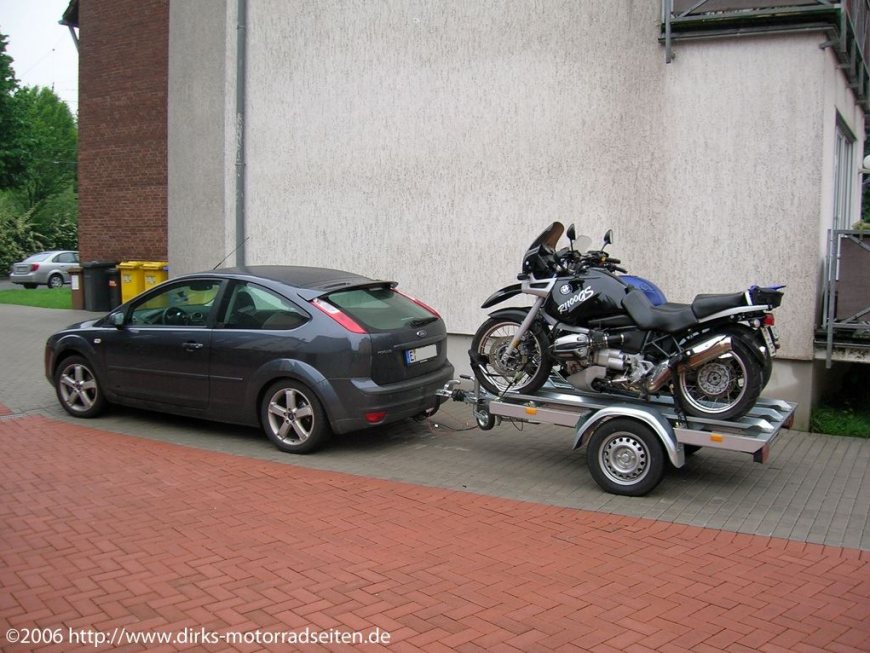 Verladung der Bikes