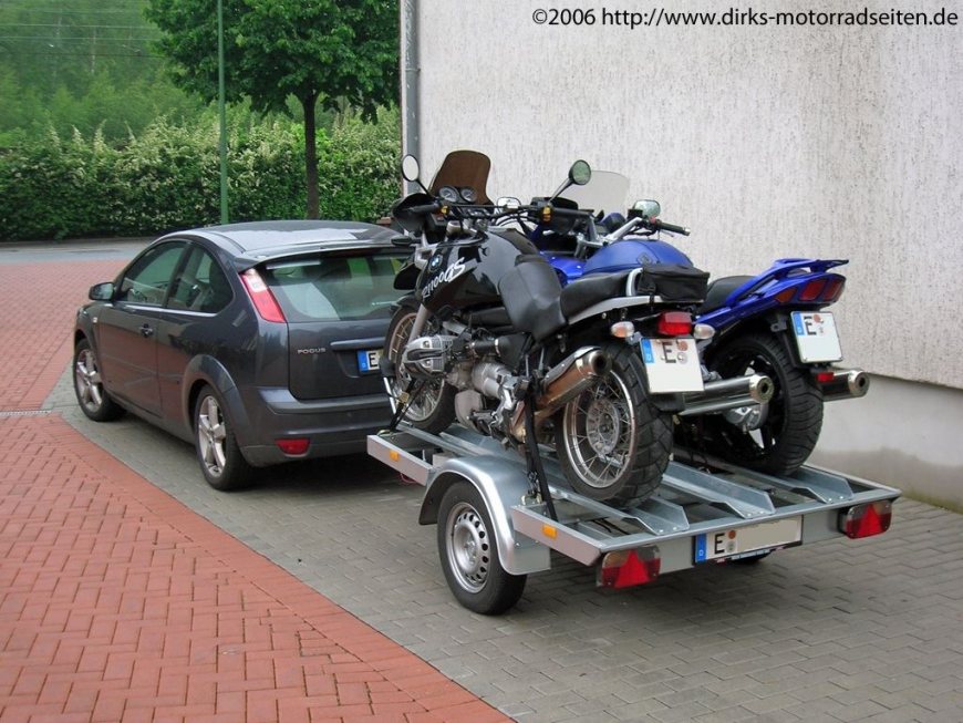 Verladung der Bikes