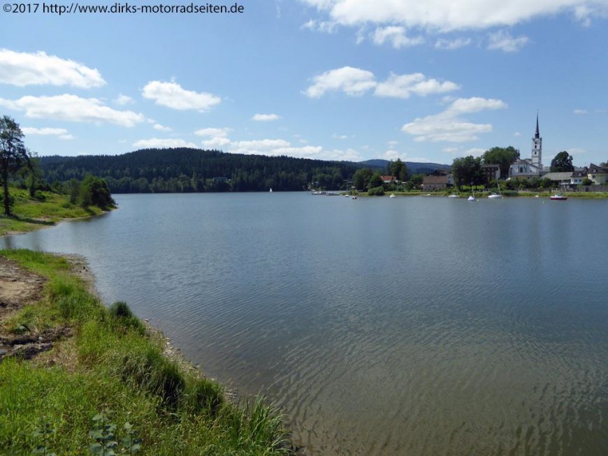 Lipno-Stausee bei Frymburk