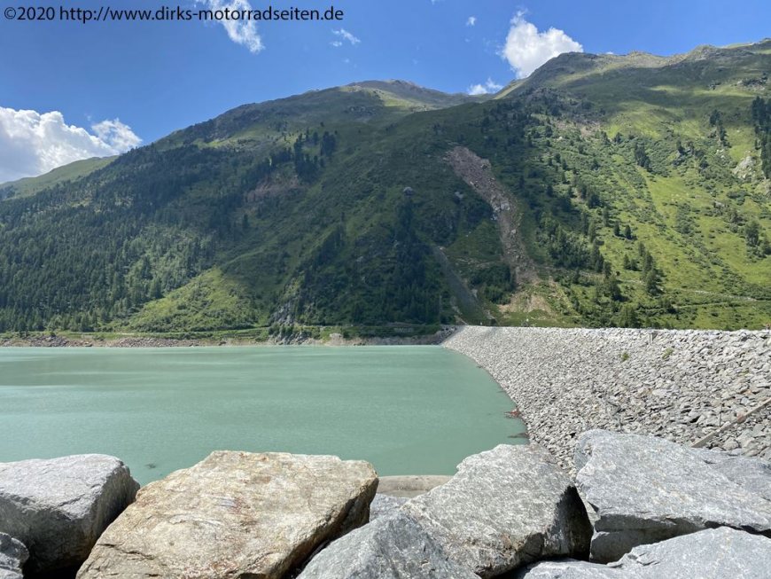 Gepatschstausee / Kaunertaler Gletscherstraße