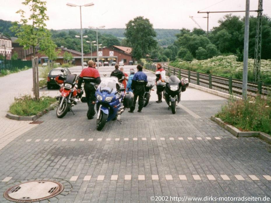 Abfahrt in Kupferdreh