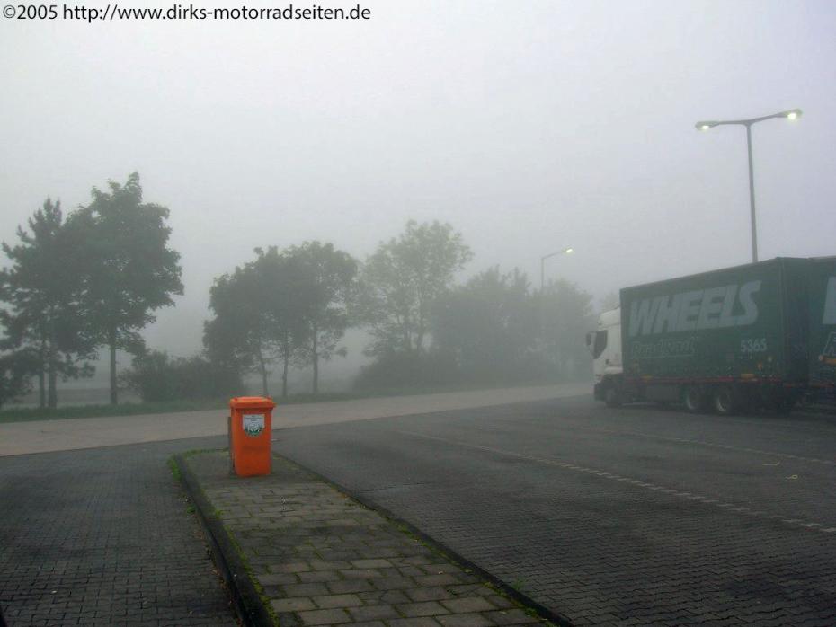 Nebel bei Frankfurt