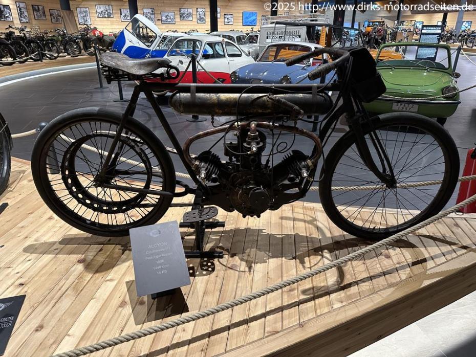 Top Mountain Motorcyle Museum - Alcyon ( 1906 )